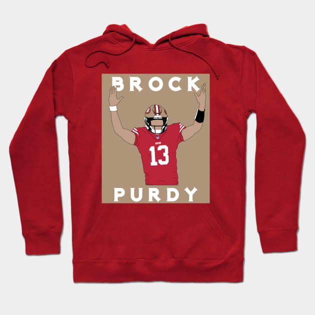 Brock Purdy Hoodie by SportsByBeau